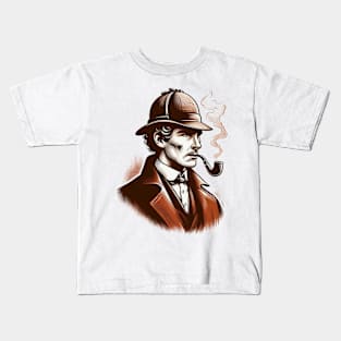 Sherlock Holmes Kids T-Shirt